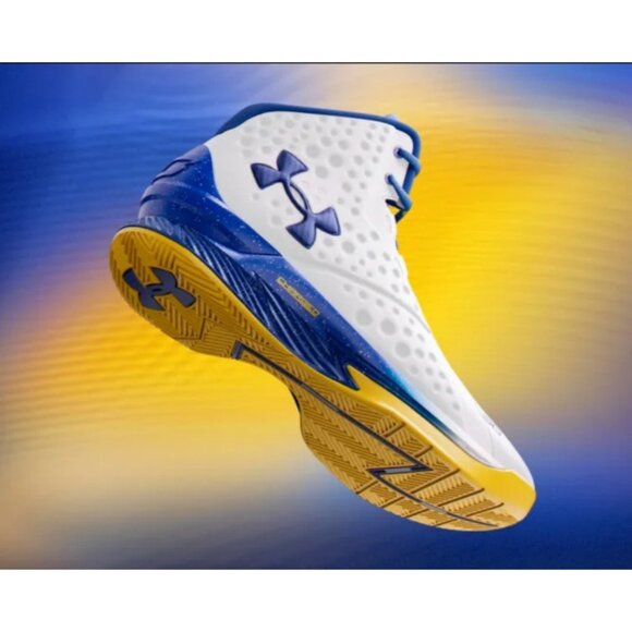 Under Armour Stephen Curry 1 Dub Nation Basketball 3024397-101 Men's 11 & 11.5 - Picture 1 of 15